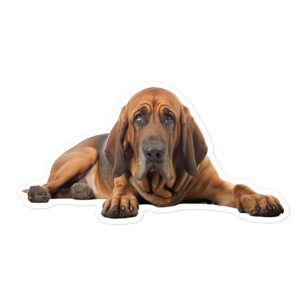 Bloodhound Sticker - Stickerfy.ai