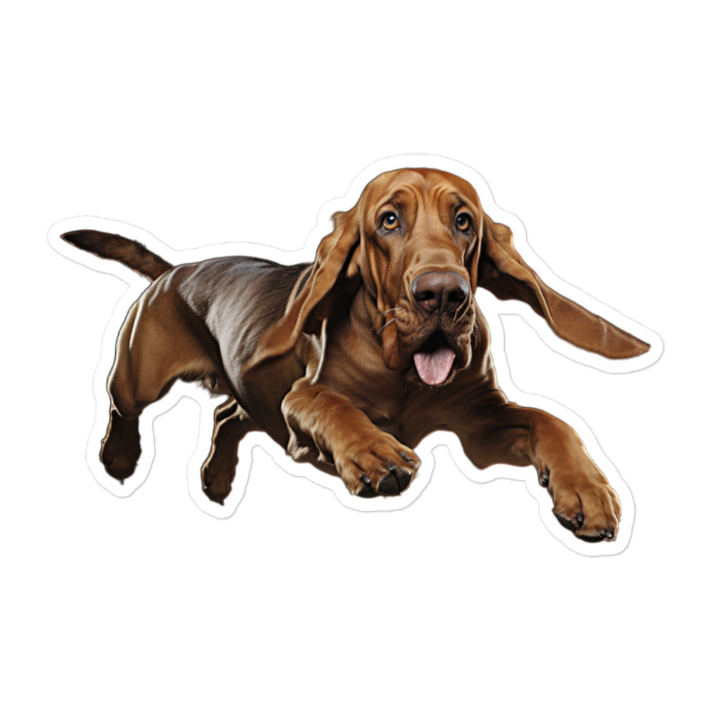 Bloodhound Sticker - Stickerfy.ai