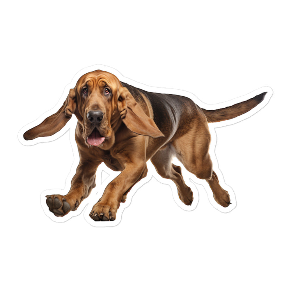 Bloodhound Sticker - Stickerfy.ai