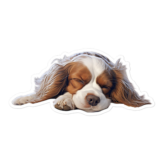 Cavalier King Charles Spaniel Sticker - Stickerfy.ai