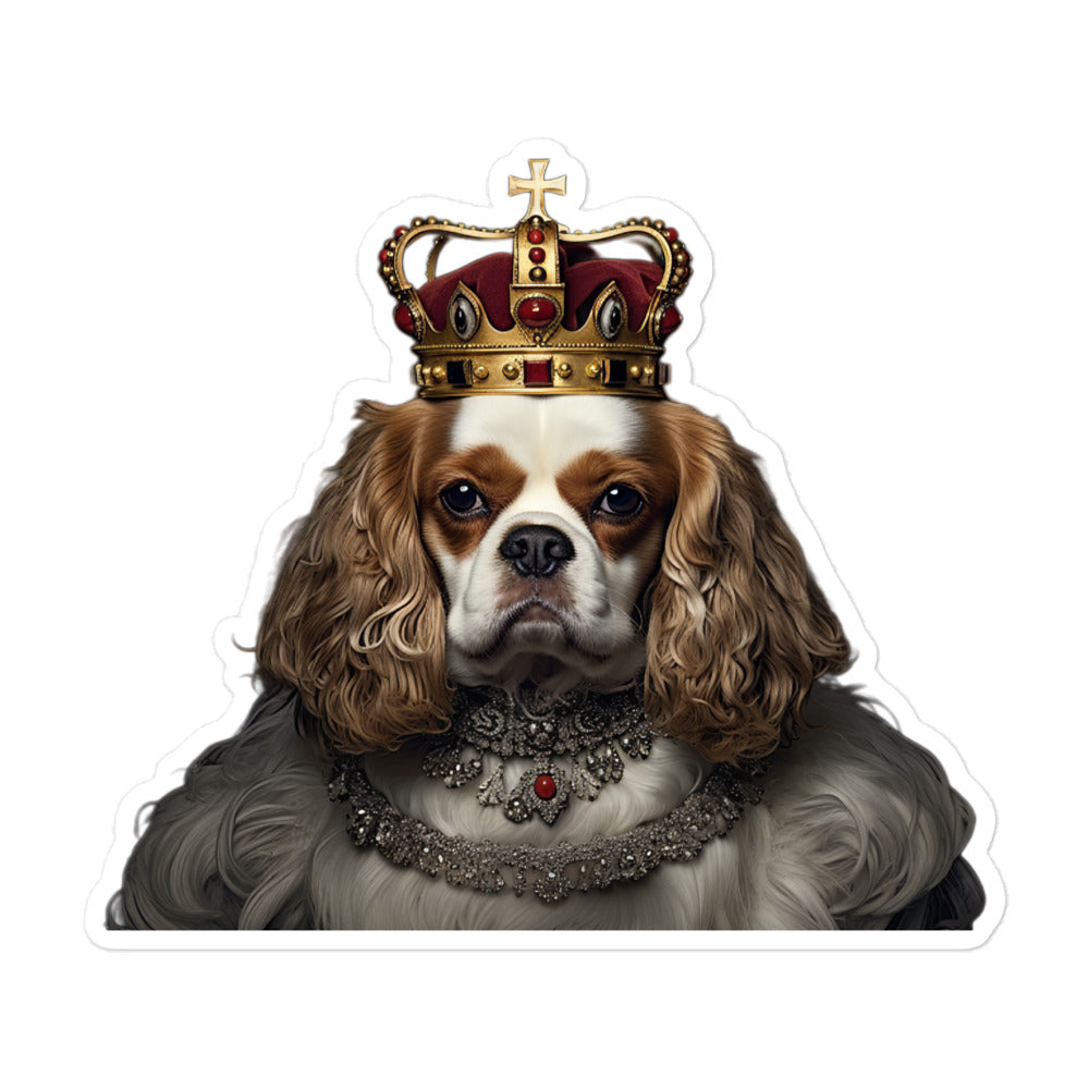 Cavalier King Charles Spaniel Sticker - Stickerfy.ai