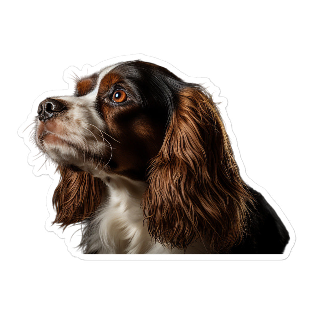 Cavalier King Charles Spaniel Sticker - Stickerfy.ai
