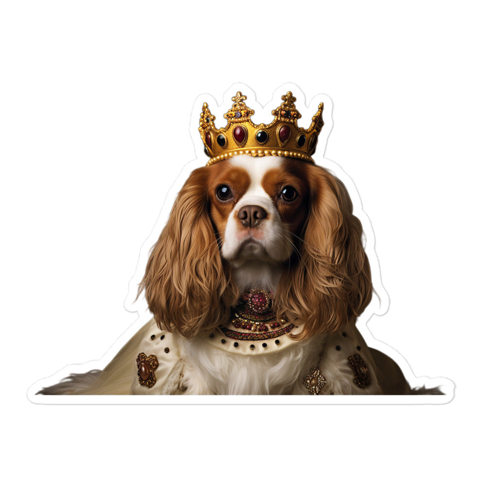 Cavalier King Charles Spaniel Sticker - Stickerfy.ai