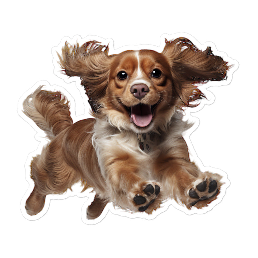 Cavalier King Charles Spaniel Sticker - Stickerfy.ai