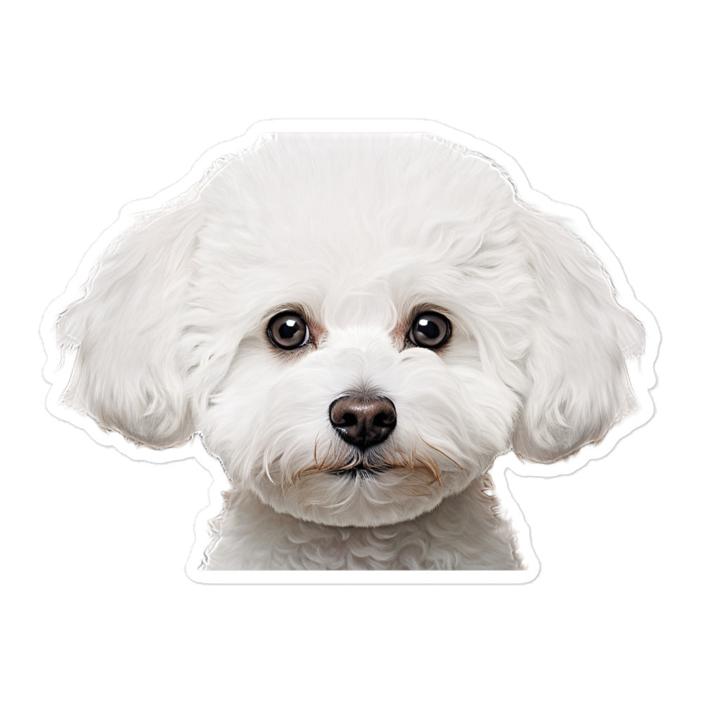 Bichon Frise Sticker - Stickerfy.ai