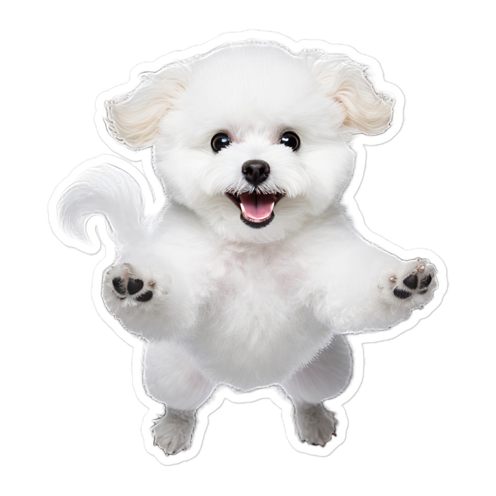 Bichon Frise Sticker - Stickerfy.ai