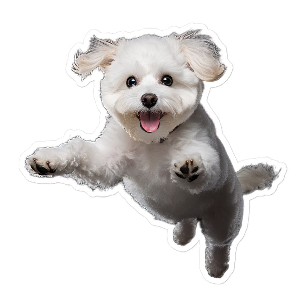 Bichon Frise Sticker - Stickerfy.ai