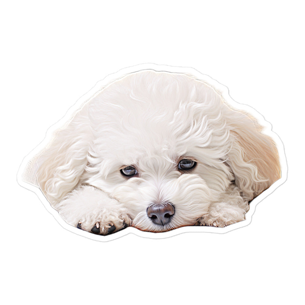 Bichon Frise Sticker - Stickerfy.ai
