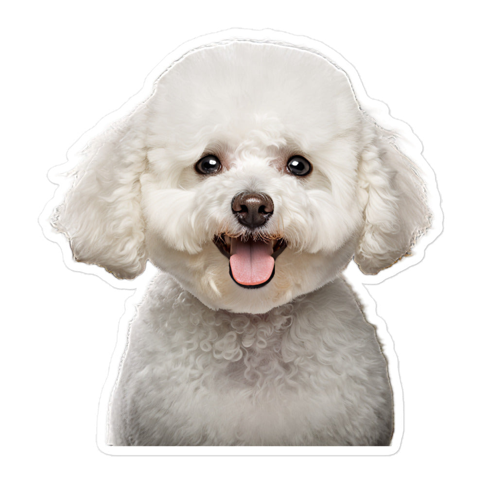 Bichon Frise Sticker - Stickerfy.ai