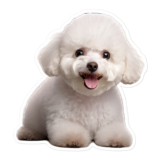 Bichon Frise Sticker - Stickerfy.ai