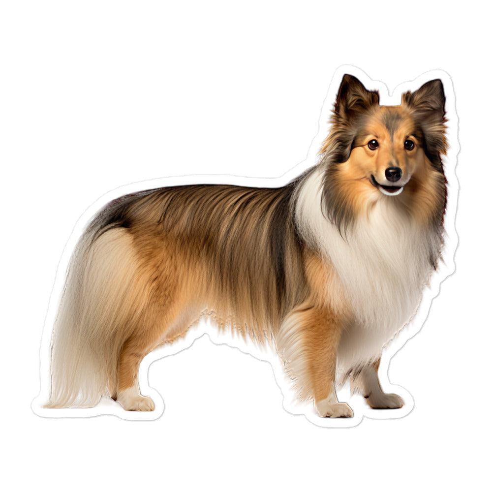 Shetland Sheepdog Sticker - Stickerfy.ai