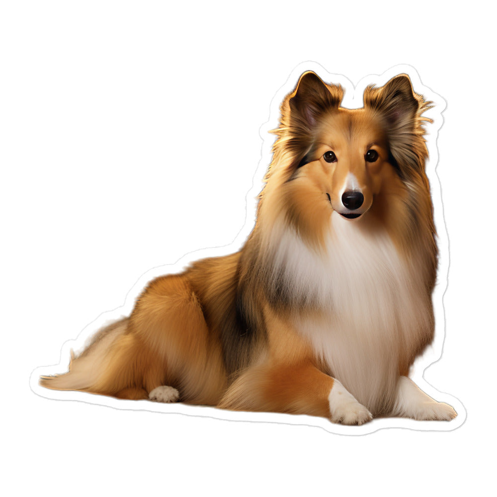 Shetland Sheepdog Sticker - Stickerfy.ai