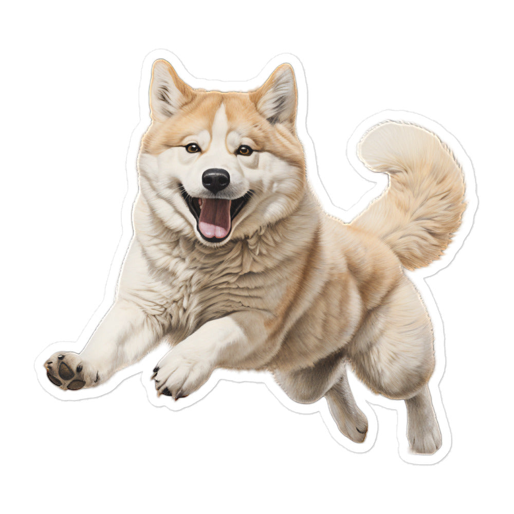 Akita Sticker - Stickerfy.ai