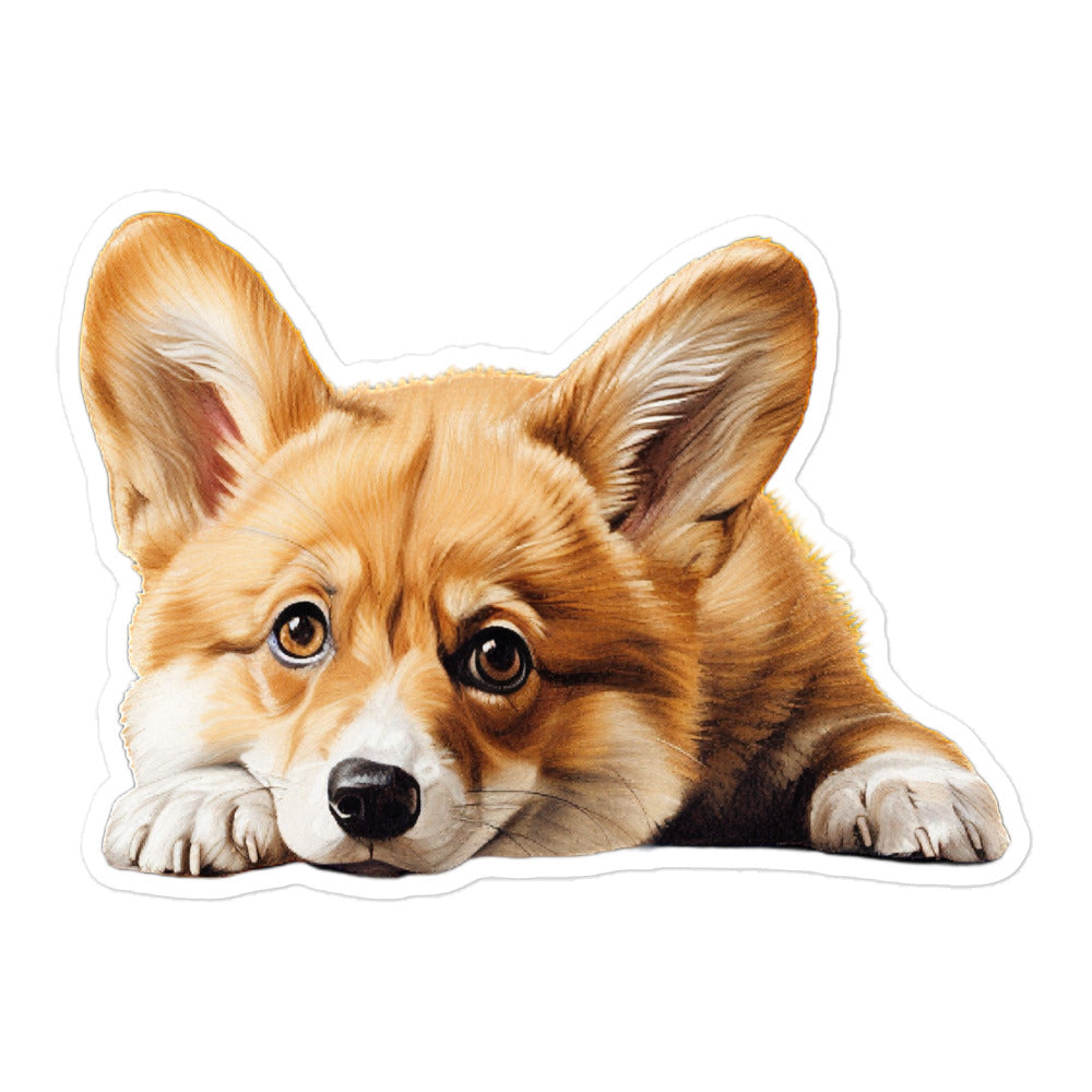 Welsh Corgi Sticker - Stickerfy.ai