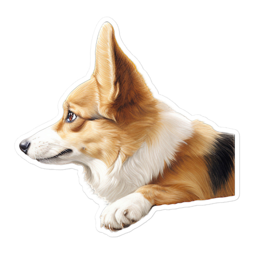Welsh Corgi Sticker - Stickerfy.ai