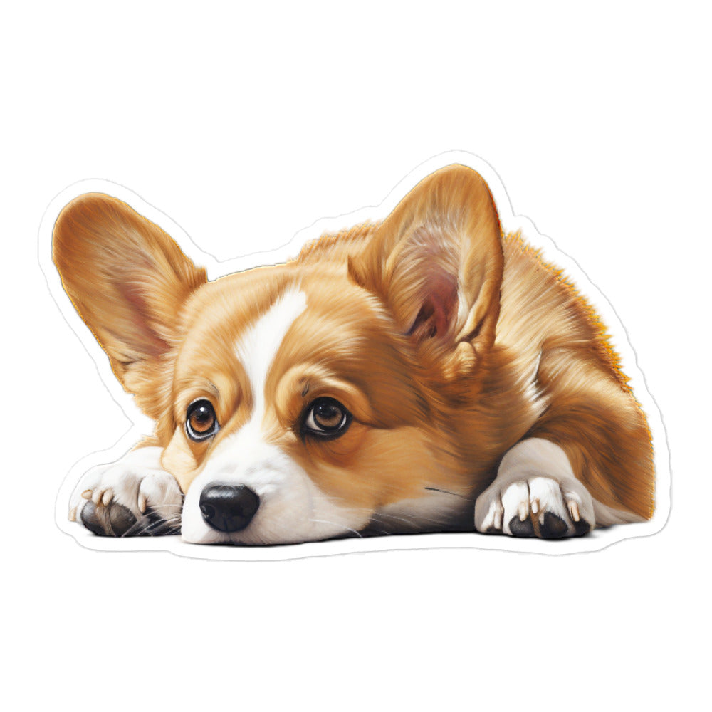Welsh Corgi Sticker - Stickerfy.ai