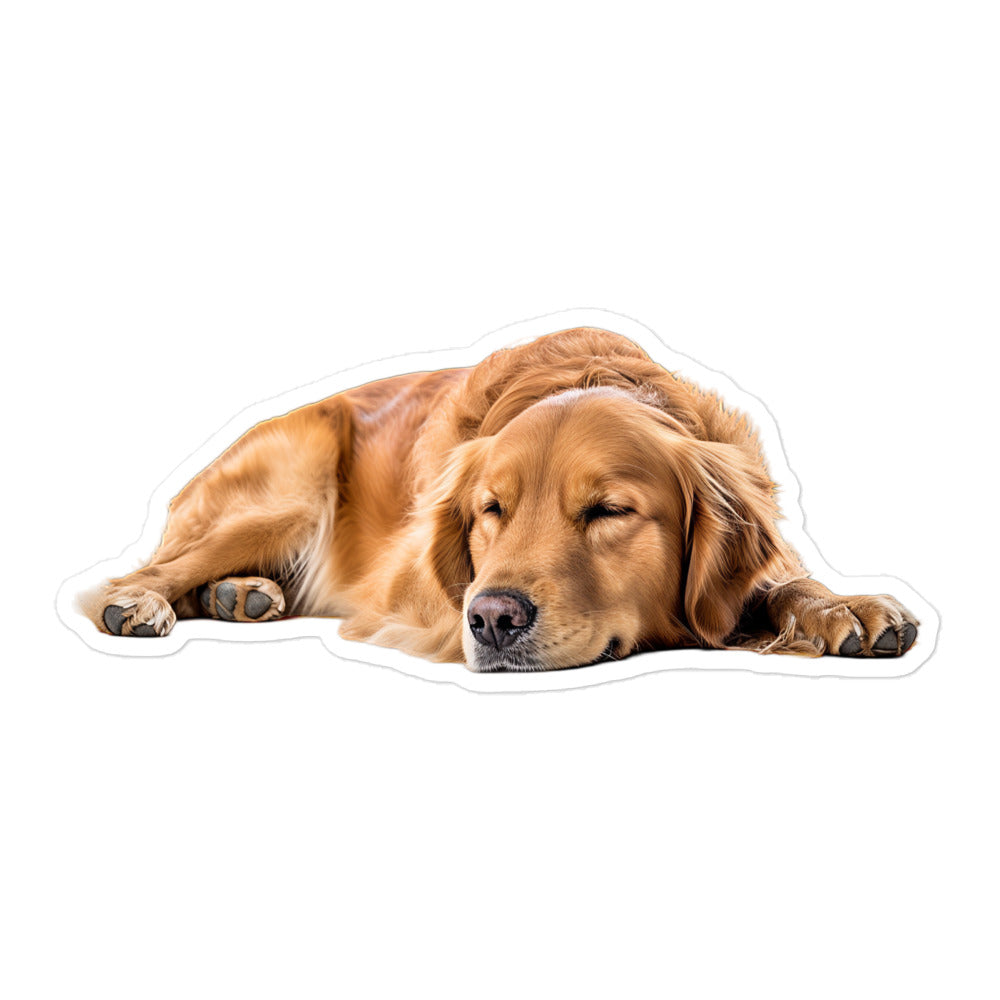 Golden Retriever Sticker - Stickerfy.ai