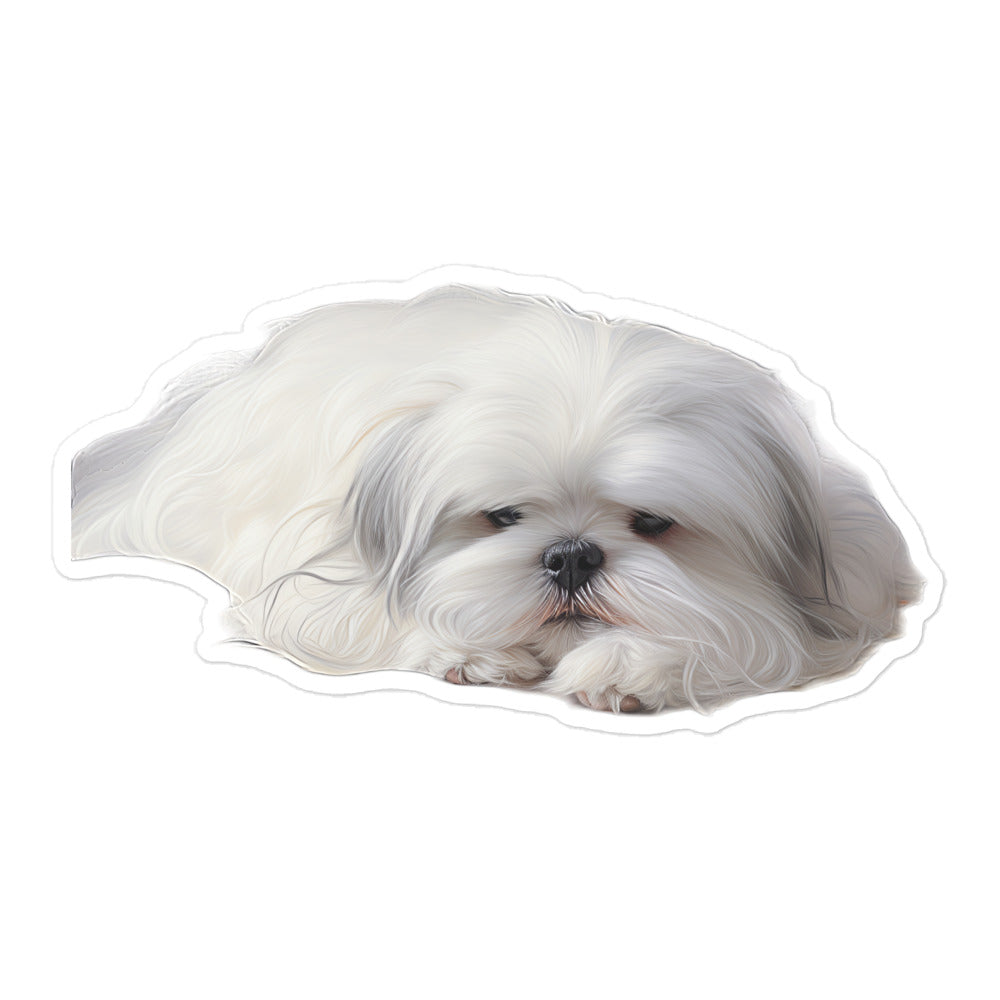 Shih Tzu Sticker - Stickerfy.ai