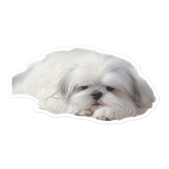 Shih Tzu Sticker - Stickerfy.ai