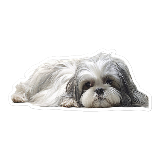 Shih Tzu Sticker - Stickerfy.ai