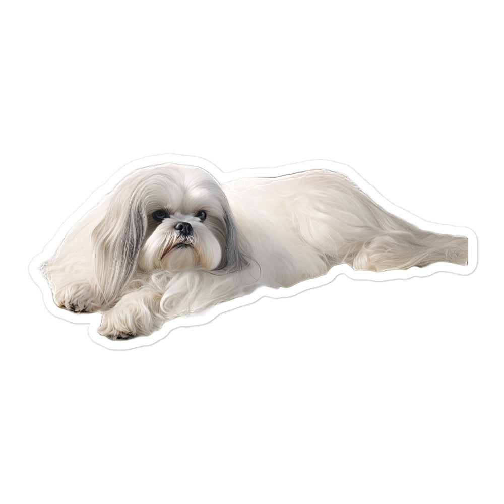 Shih Tzu Sticker - Stickerfy.ai