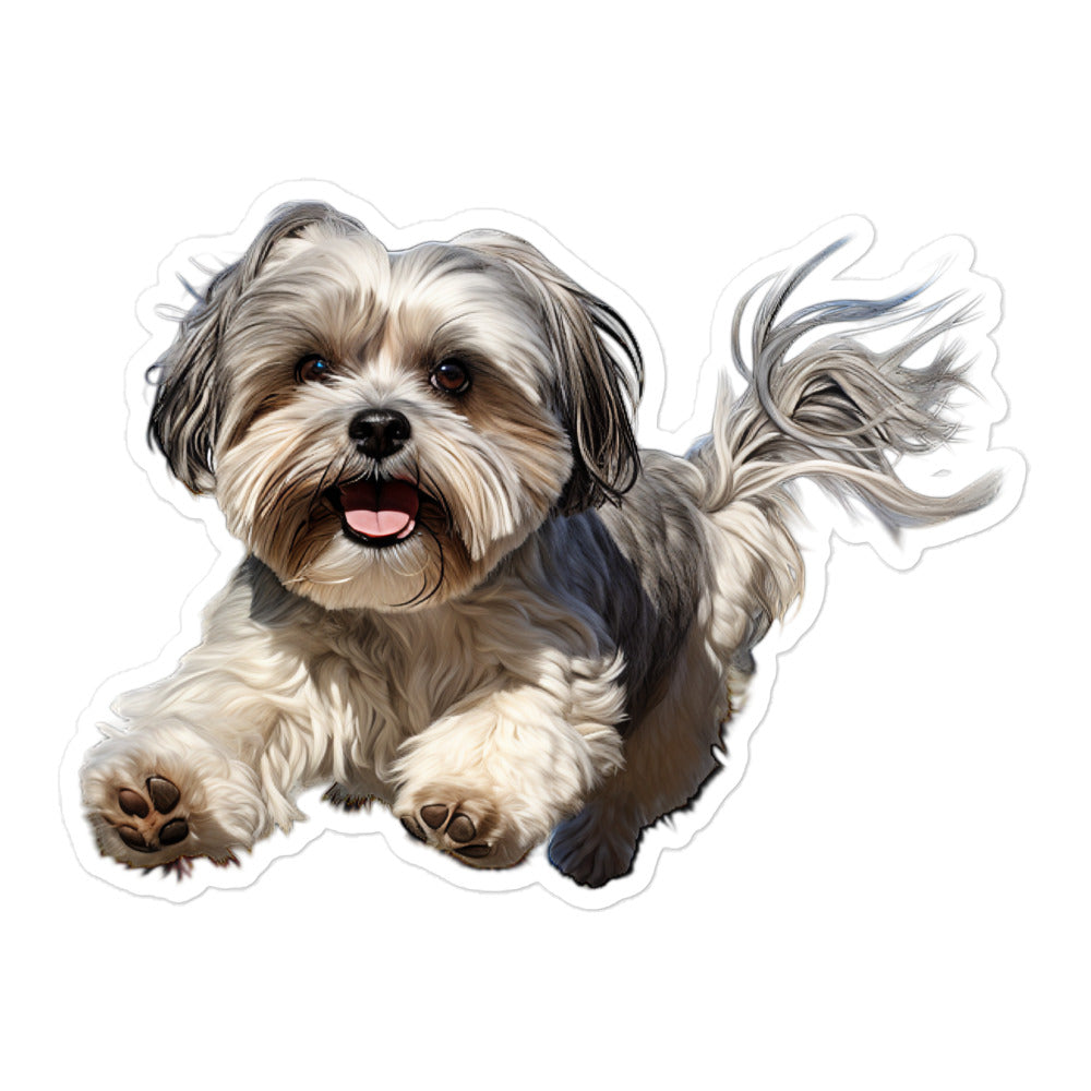 Shih Tzu Sticker - Stickerfy.ai
