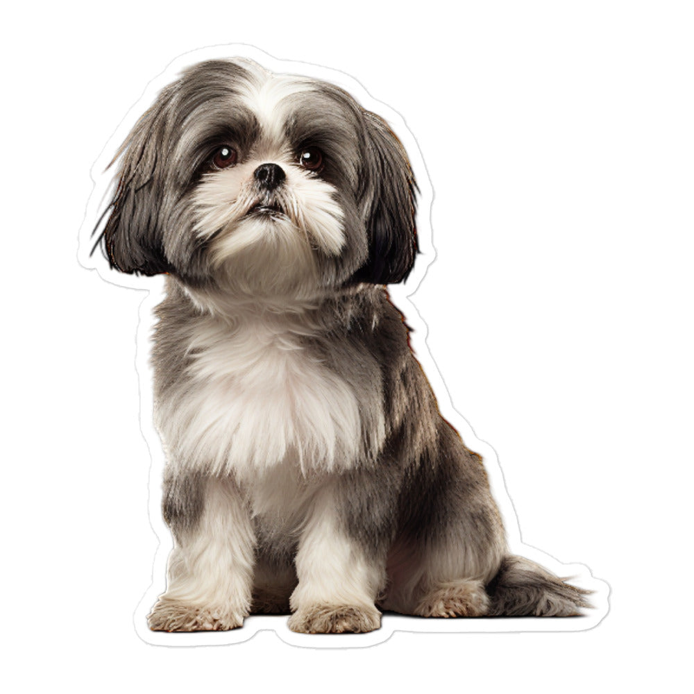 Shih Tzu Sticker - Stickerfy.ai