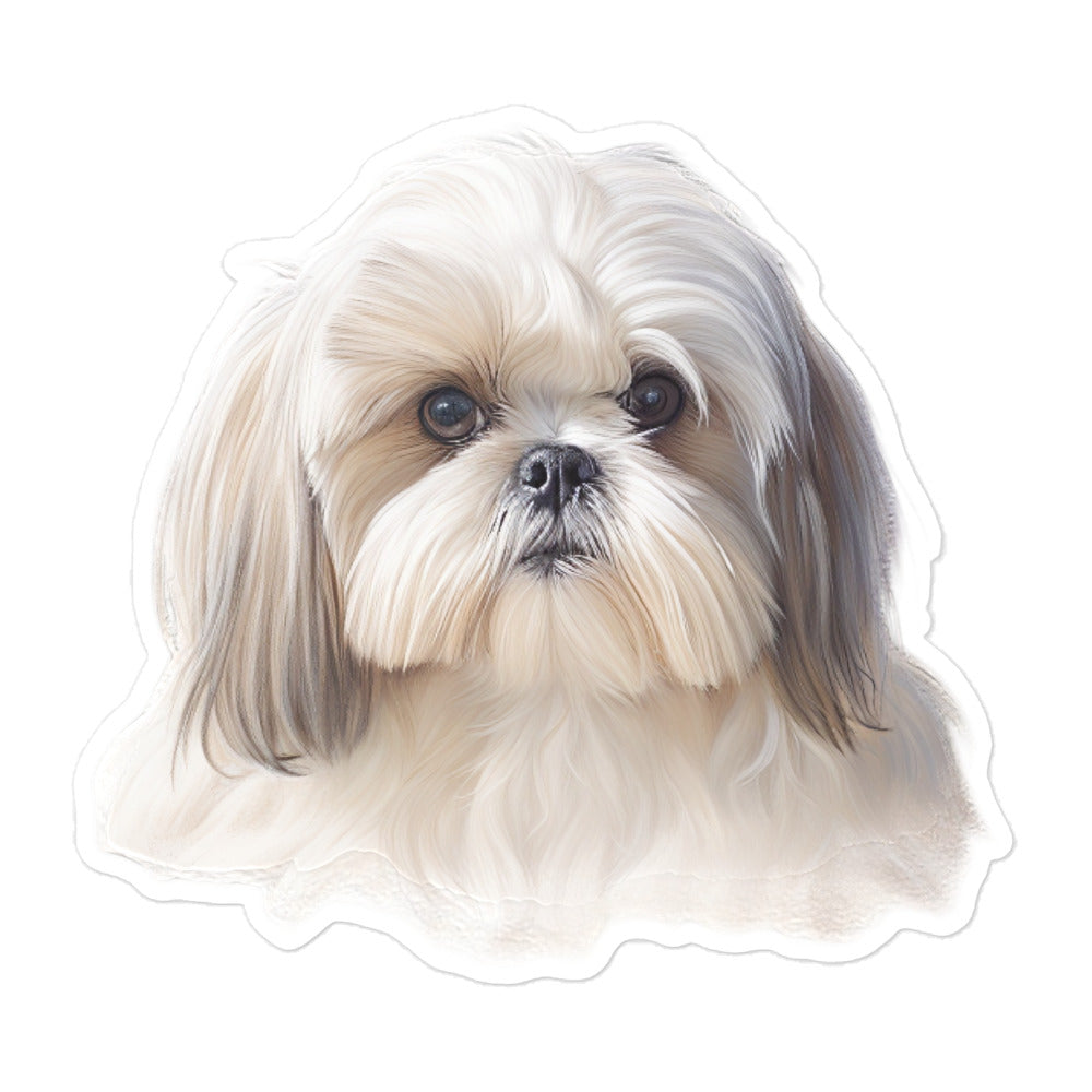 Shih Tzu Sticker - Stickerfy.ai