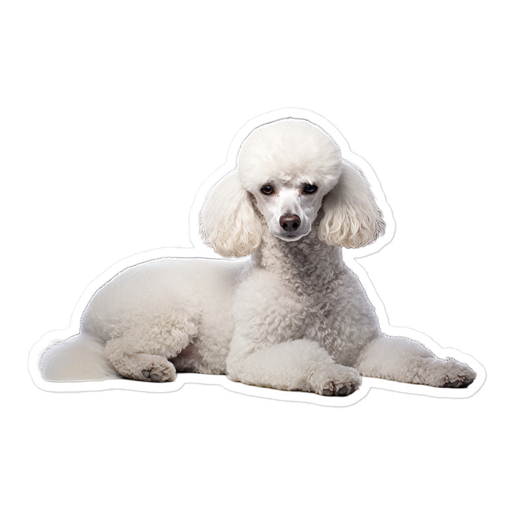Poodle Sticker - Stickerfy.ai
