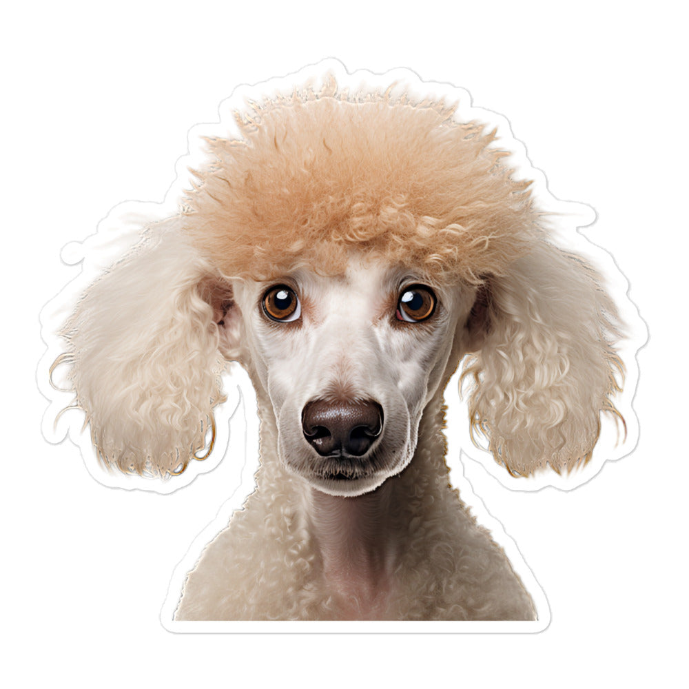 Poodle Sticker - Stickerfy.ai