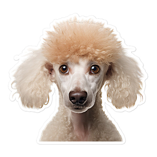 Poodle Sticker - Stickerfy.ai