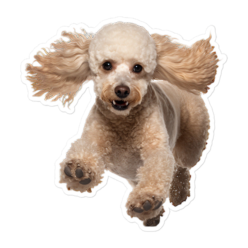 Poodle Sticker - Stickerfy.ai