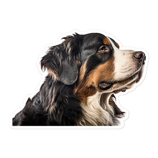 Bernese Mountain Dog Sticker - Stickerfy.ai