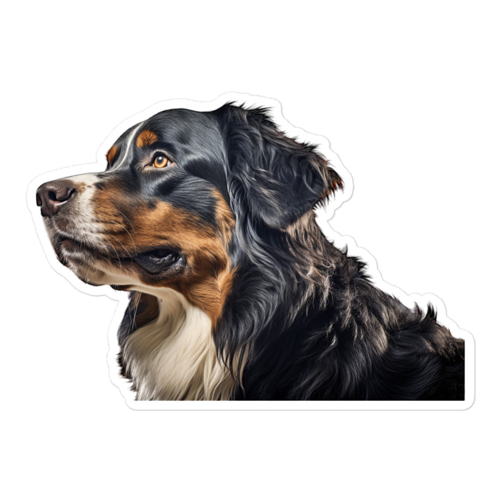 Bernese Mountain Dog Sticker - Stickerfy.ai