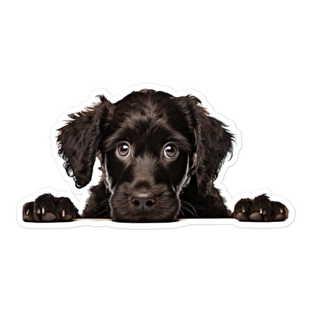 Portuguese Water Dog Sticker - Stickerfy.ai