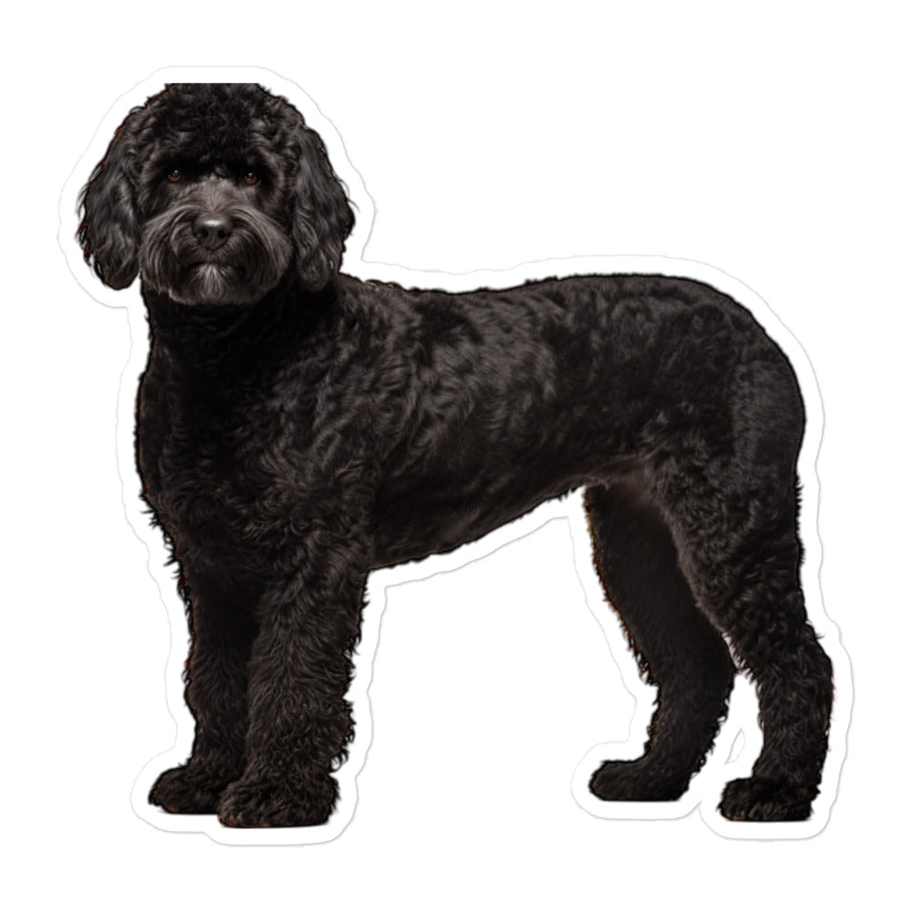 Portuguese Water Dog Sticker - Stickerfy.ai