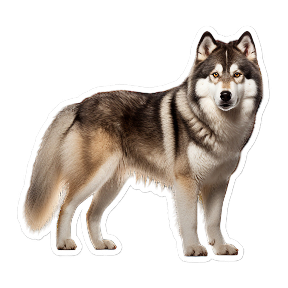 Alaskan Malamute Sticker - Stickerfy.ai