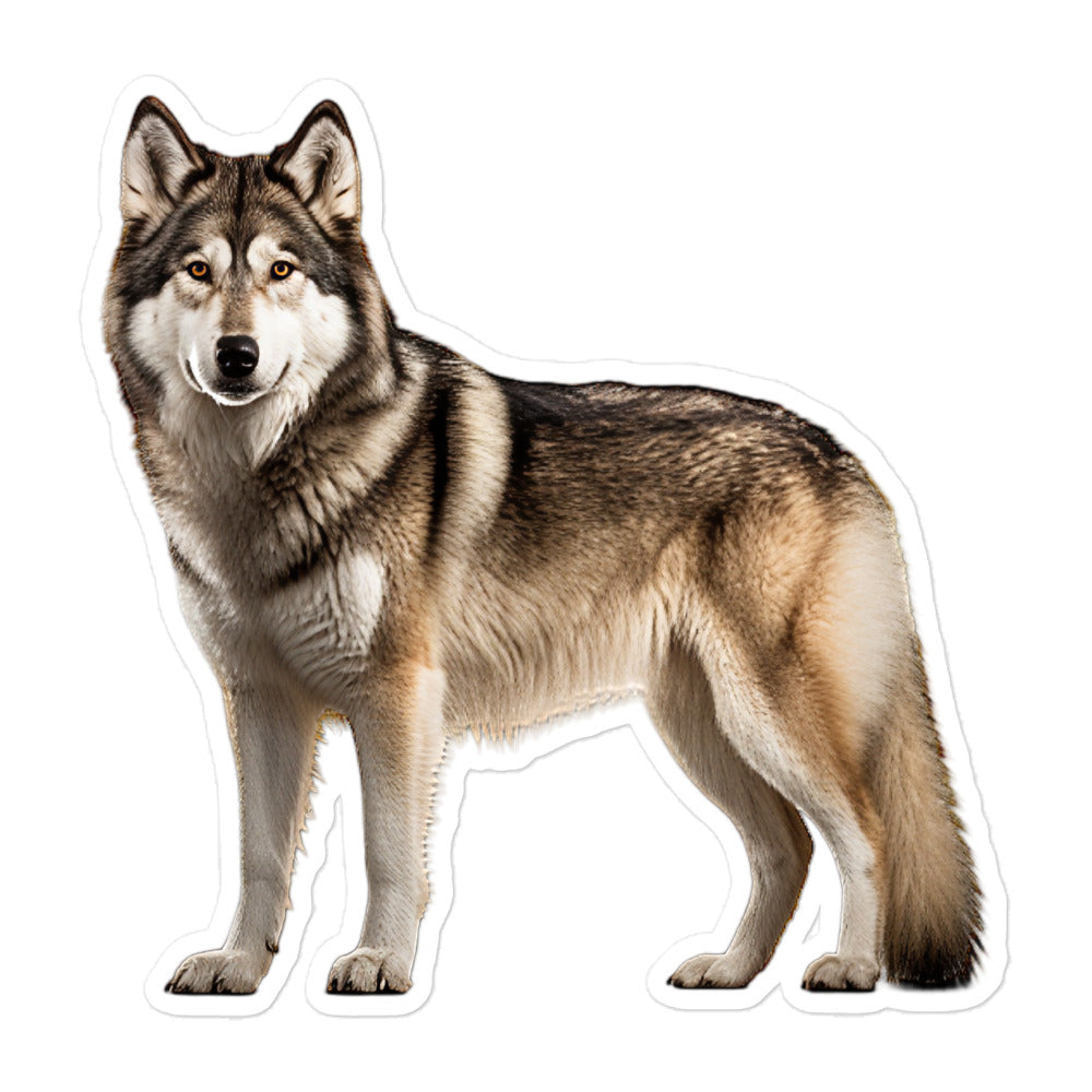 Alaskan Malamute Sticker - Stickerfy.ai