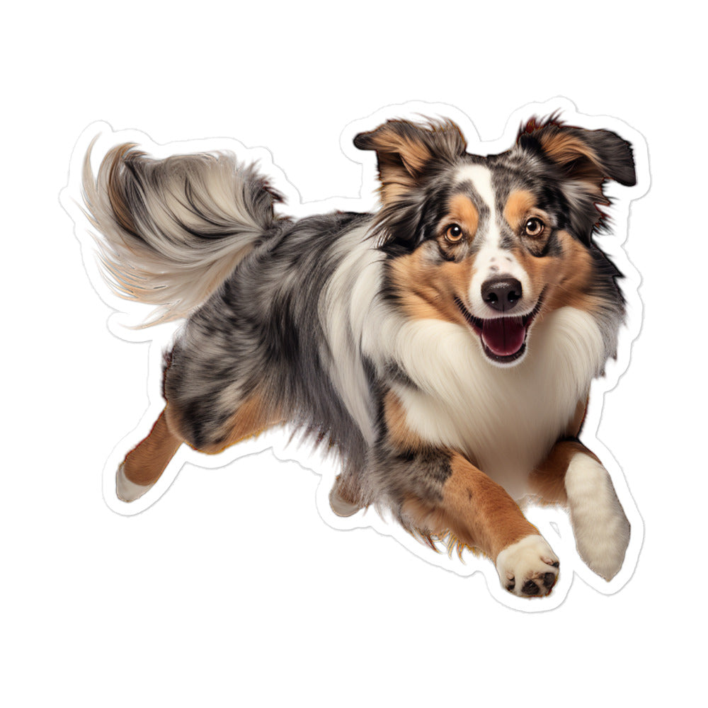 Australian Shepherd Sticker - Stickerfy.ai