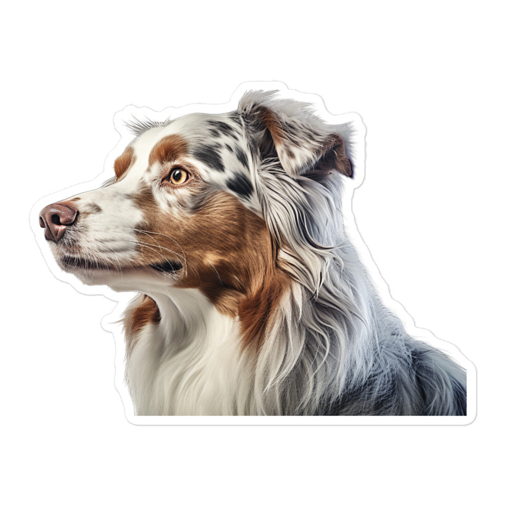 Australian Shepherd Sticker - Stickerfy.ai