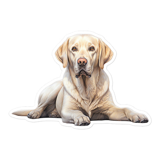 Labrador Retriever Sticker - Stickerfy.ai