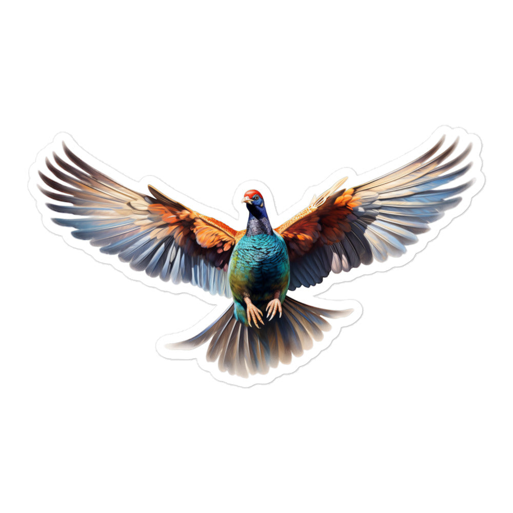 Ring Necked Pheasant Sticker - Stickerfy.ai