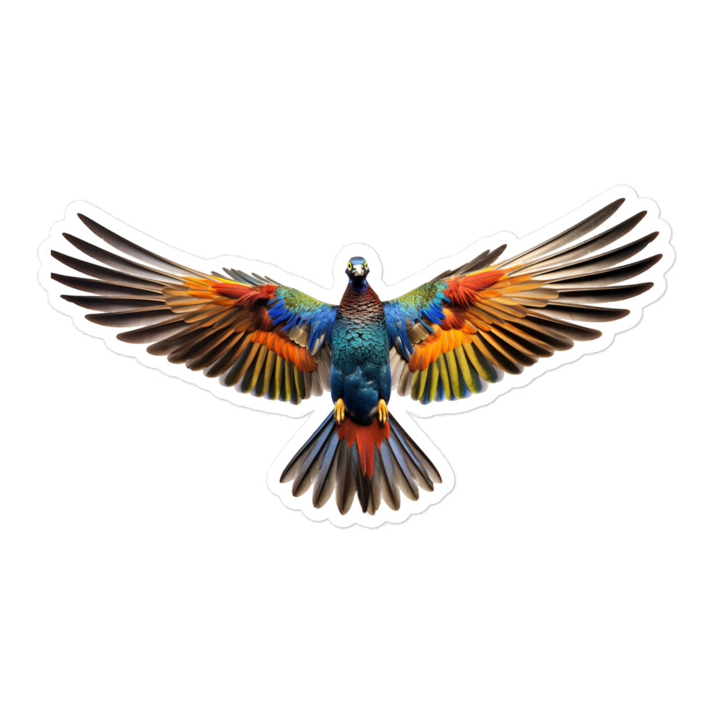 Ring Necked Pheasant Sticker - Stickerfy.ai