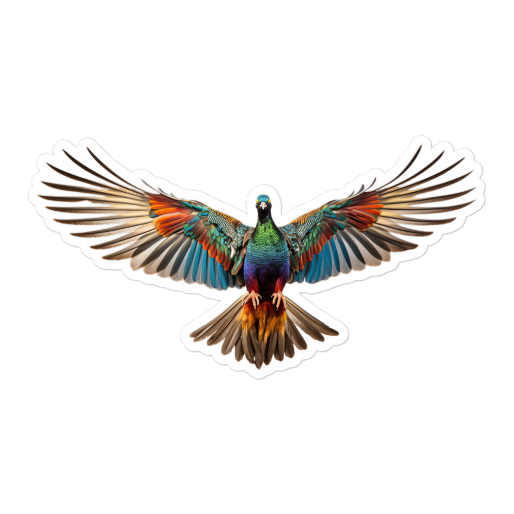 Ring Necked Pheasant Sticker - Stickerfy.ai