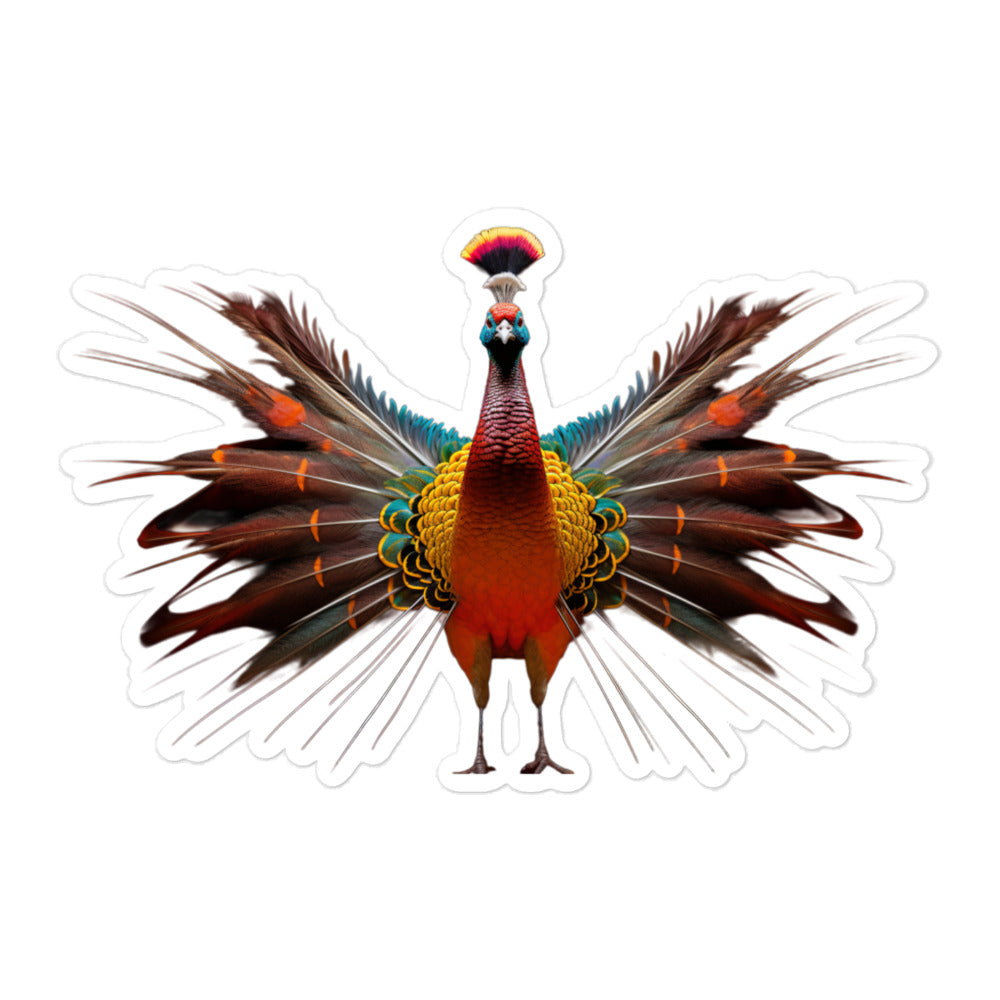 Ring Necked Pheasant Sticker - Stickerfy.ai