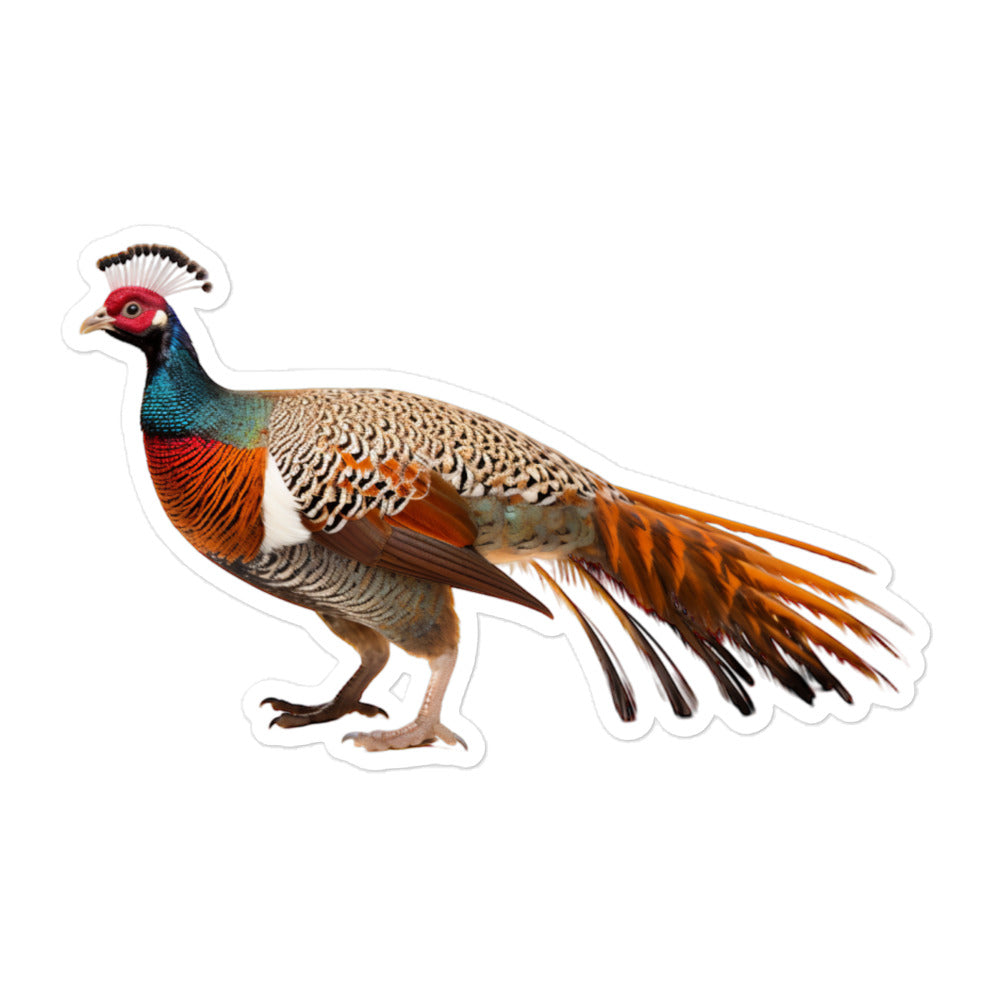 Ring Necked Pheasant Sticker - Stickerfy.ai