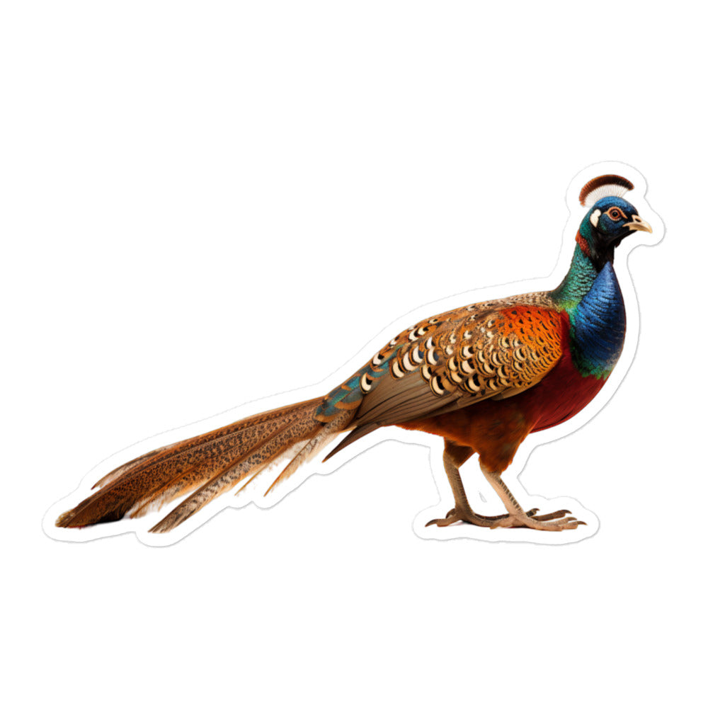 Ring Necked Pheasant Sticker - Stickerfy.ai