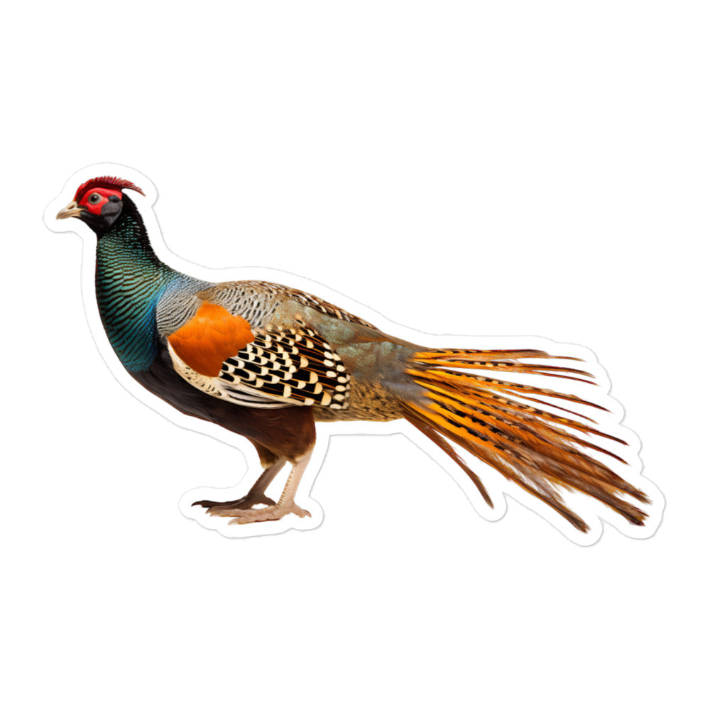 Ring Necked Pheasant Sticker - Stickerfy.ai