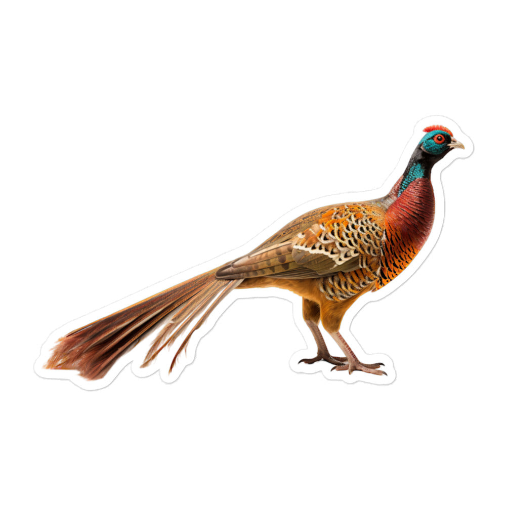 Ring Necked Pheasant Sticker - Stickerfy.ai