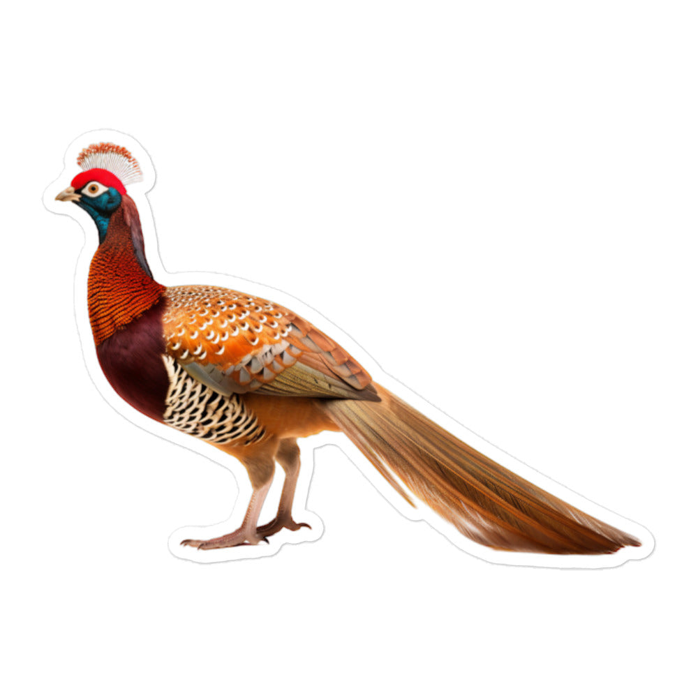 Ring Necked Pheasant Sticker - Stickerfy.ai